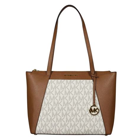 ew tote michael kors|michael kors tote with zipper.